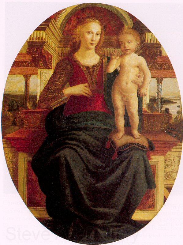 Pollaiuolo, Jacopo Madonna and Child Germany oil painting art